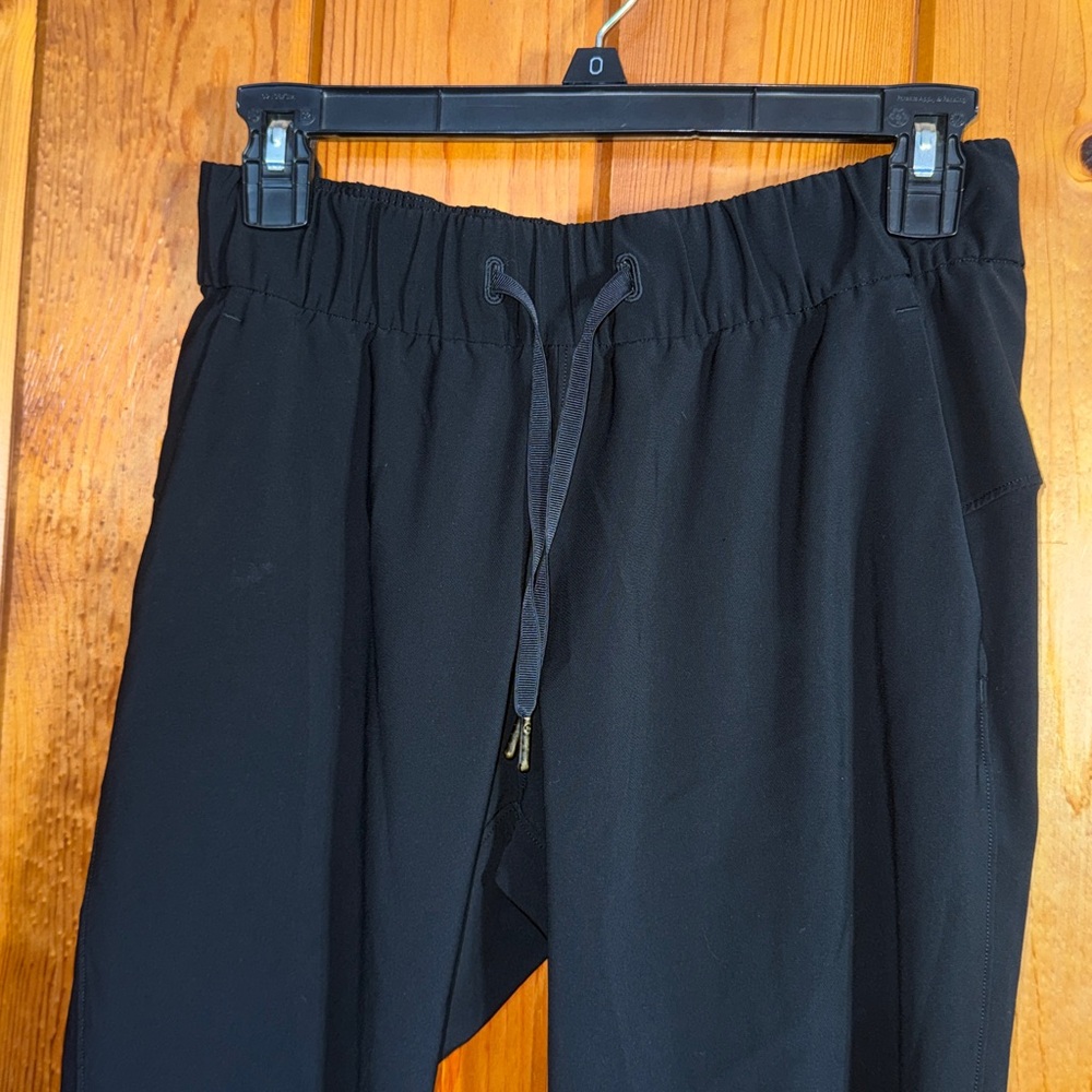 Lululemon Athletica black jogger sweatpants size 4 workout athletic casual pants - Picture 2 of 7